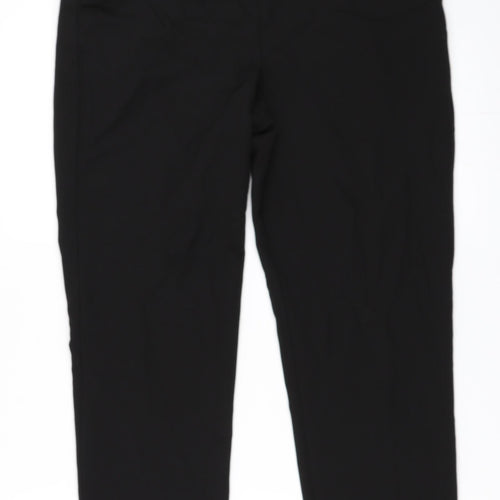 Topshop Womens Black   Capri Trousers Size 12 L27 in