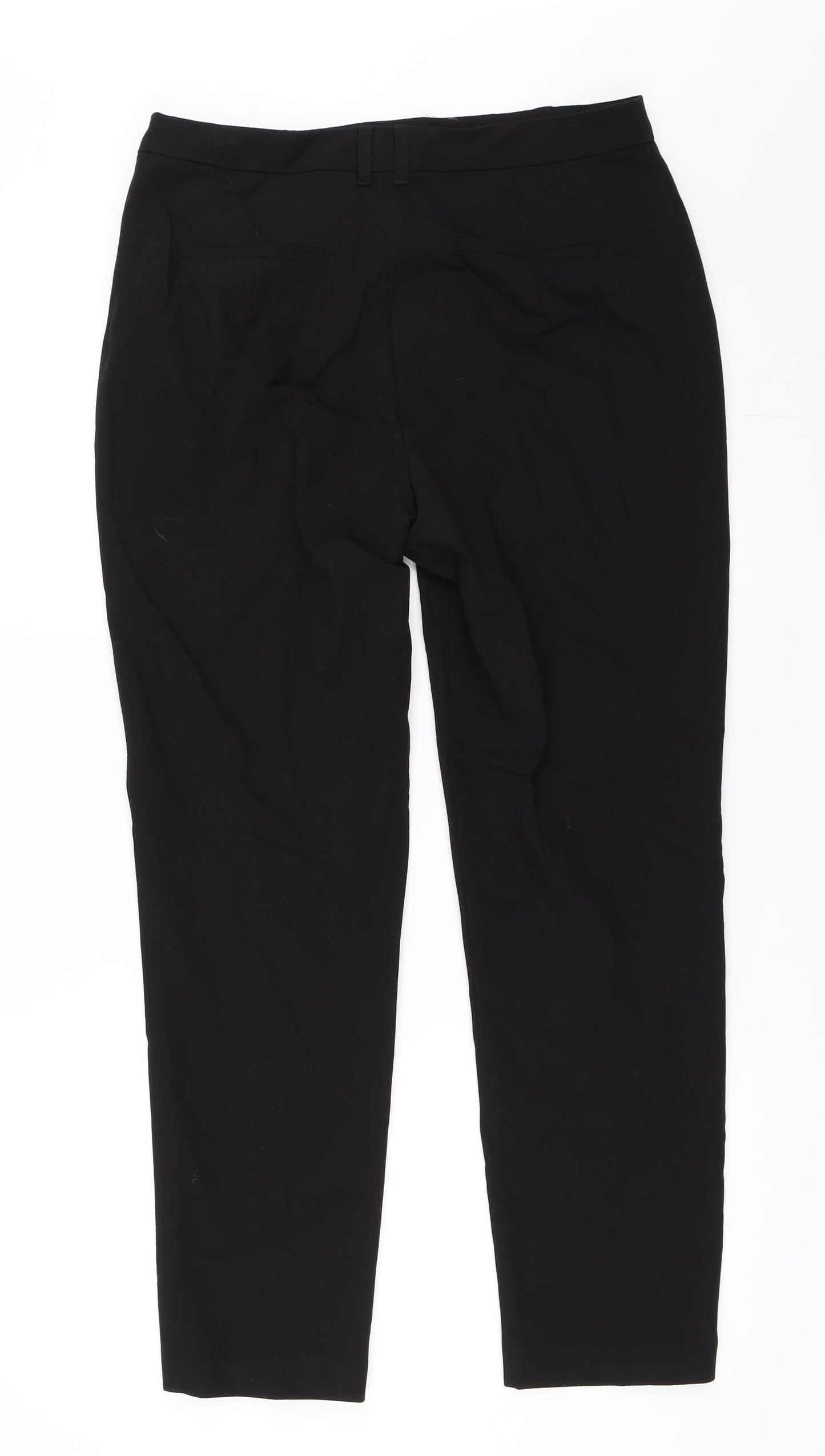 Topshop Womens Black   Capri Trousers Size 12 L27 in