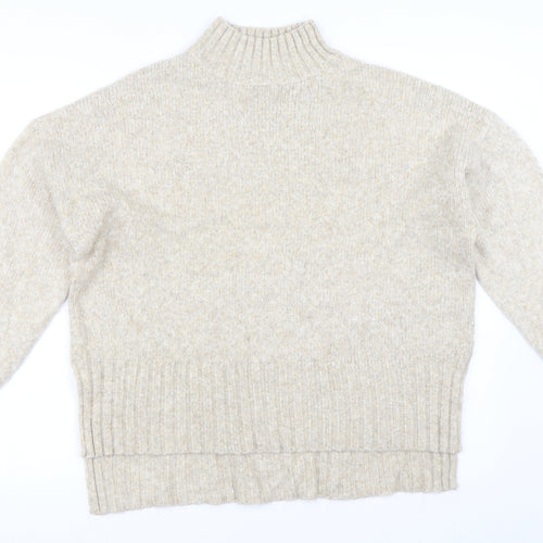 New Look Womens Beige   Pullover Jumper Size M