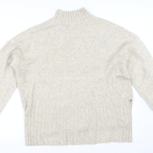 New Look Womens Beige   Pullover Jumper Size M