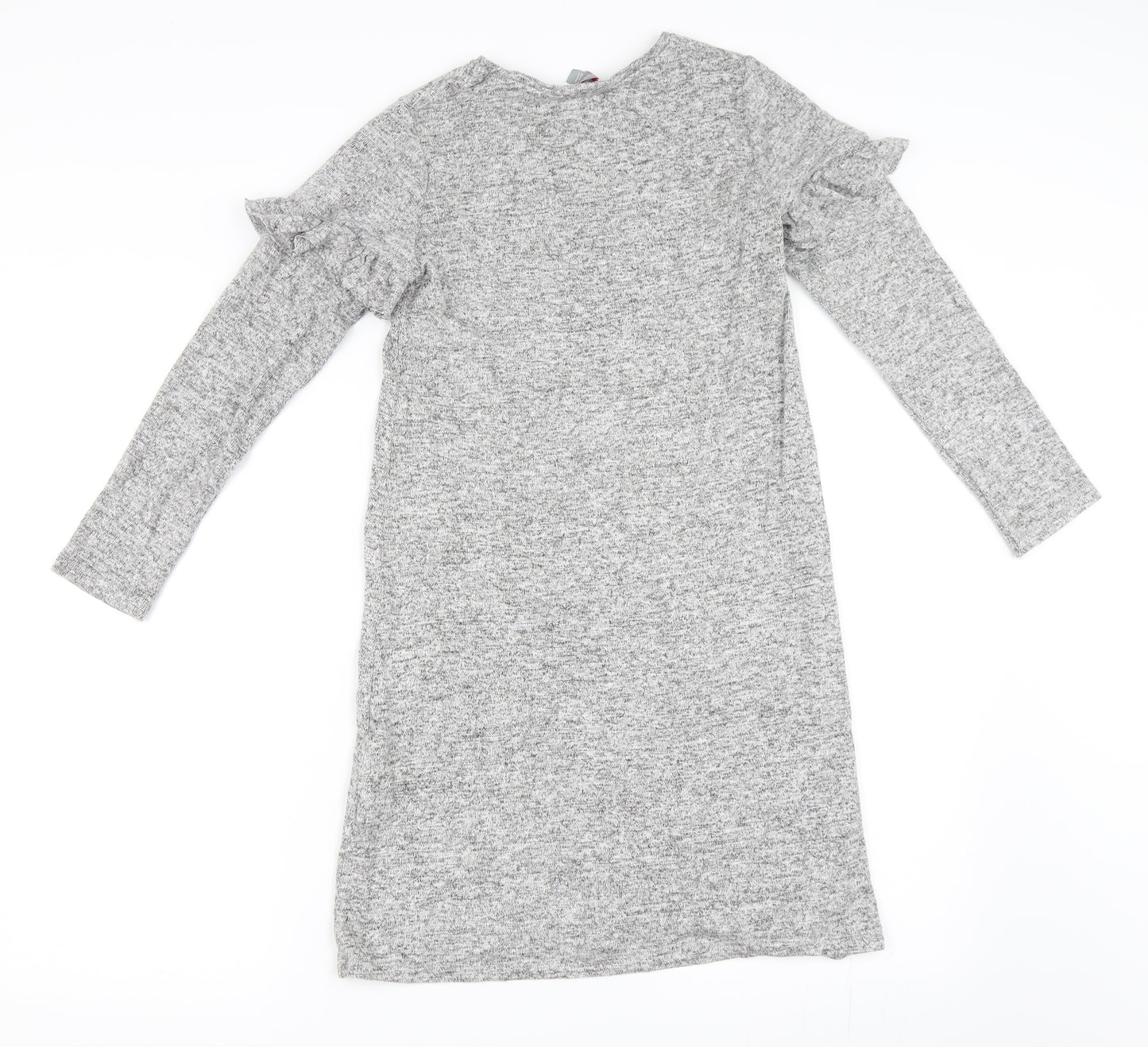 Dorothy Perkins Womens Grey   Jumper Dress  Size 8