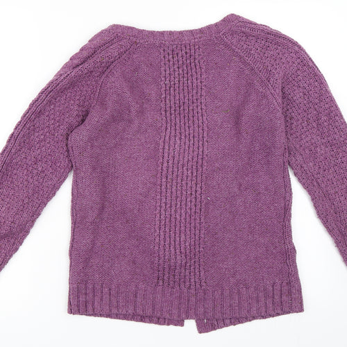 Fat Face Womens Purple   Cardigan Jumper Size 10