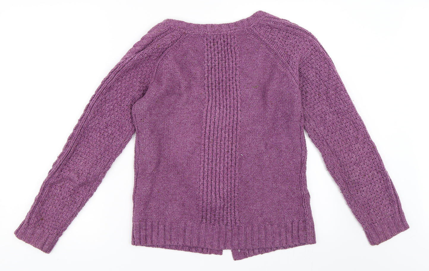 Fat Face Womens Purple   Cardigan Jumper Size 10