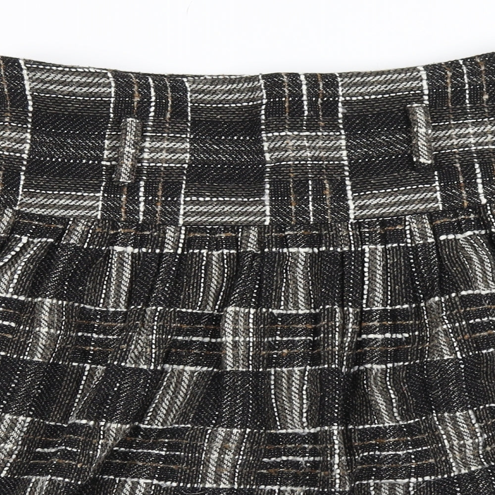 Zara Womens Black   Skater Skirt Size S