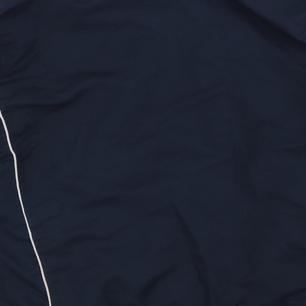 Freeport Mens Blue   Bomber Jacket Coat Size XL