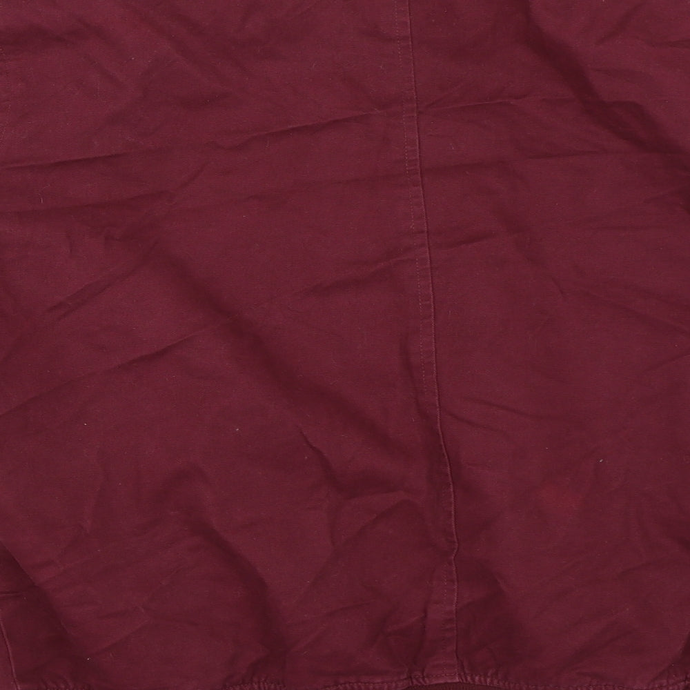 Topman Mens Red   Bomber Jacket Coat Size M