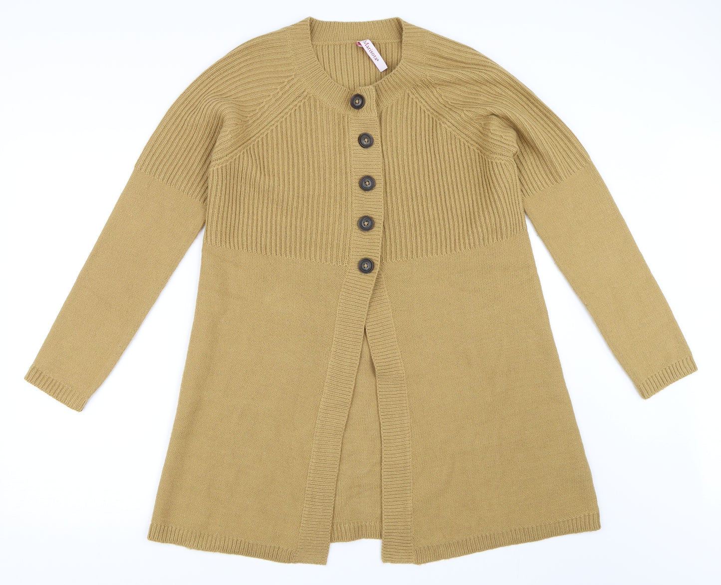 Marisota Womens Beige   Cardigan Jumper Size 12