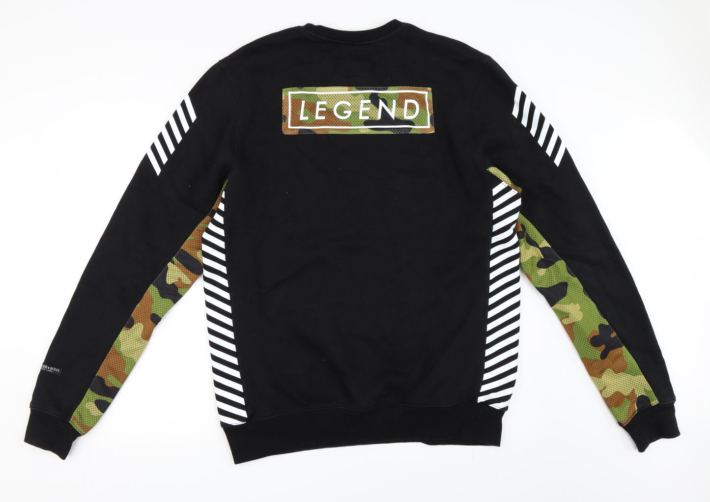 CAYLER & SONS Mens Black   Pullover Sweatshirt Size XL