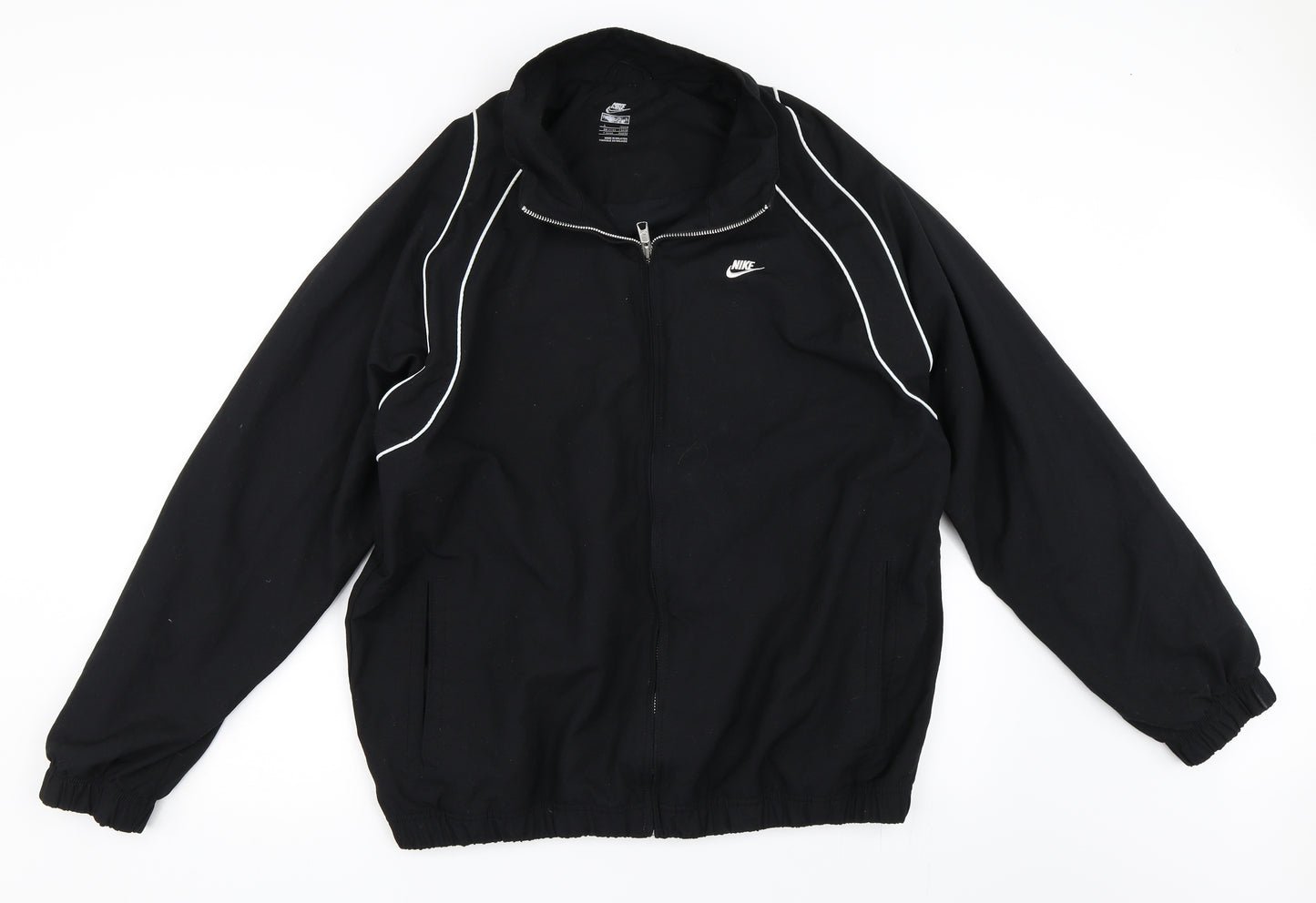 Nike Mens Black   Bomber Jacket Jacket Size L