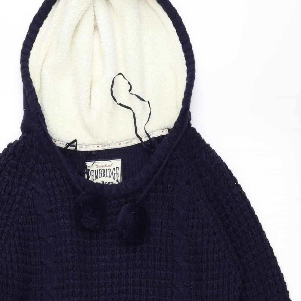 New Look Womens Blue   Pullover Hoodie Size 16