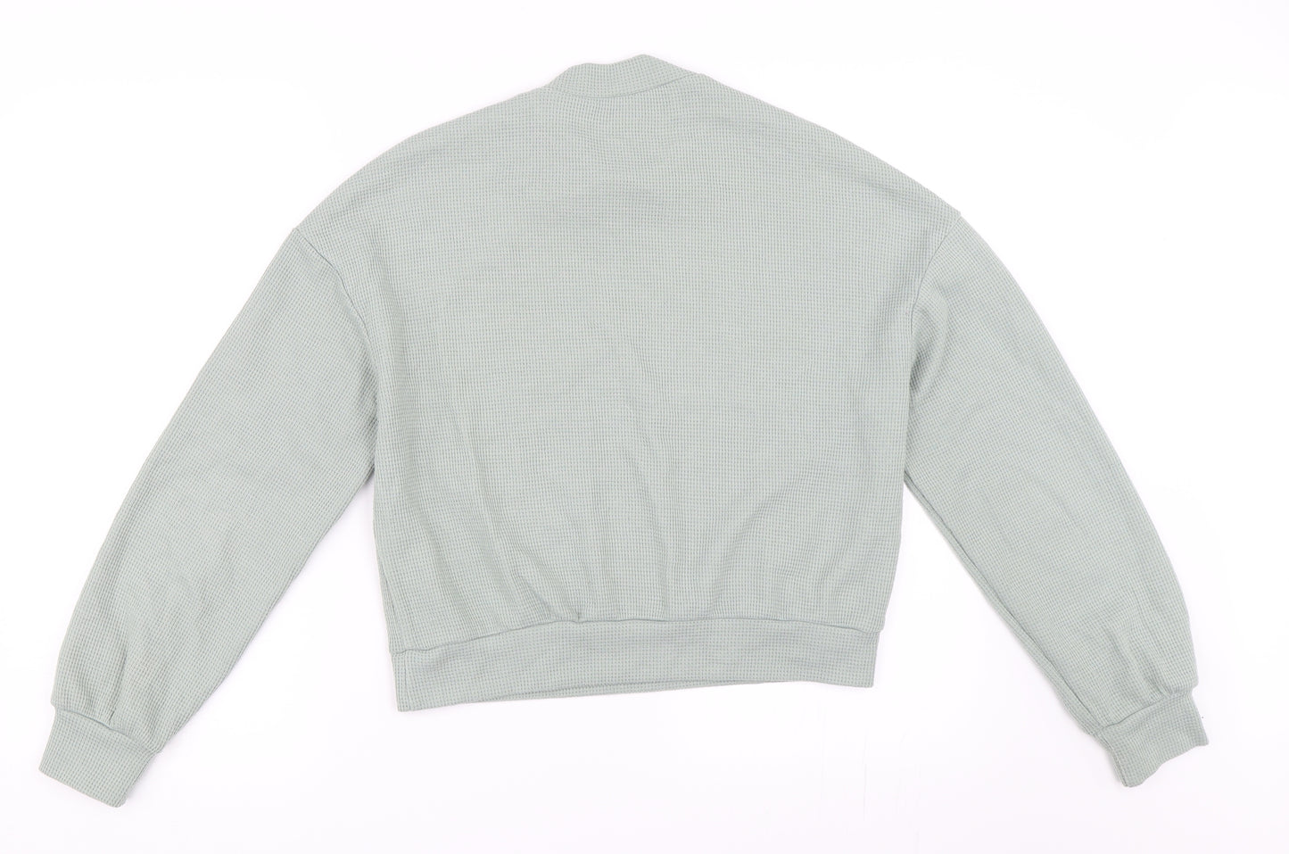 SheIn Womens Green   Pullover Sweatshirt Size S