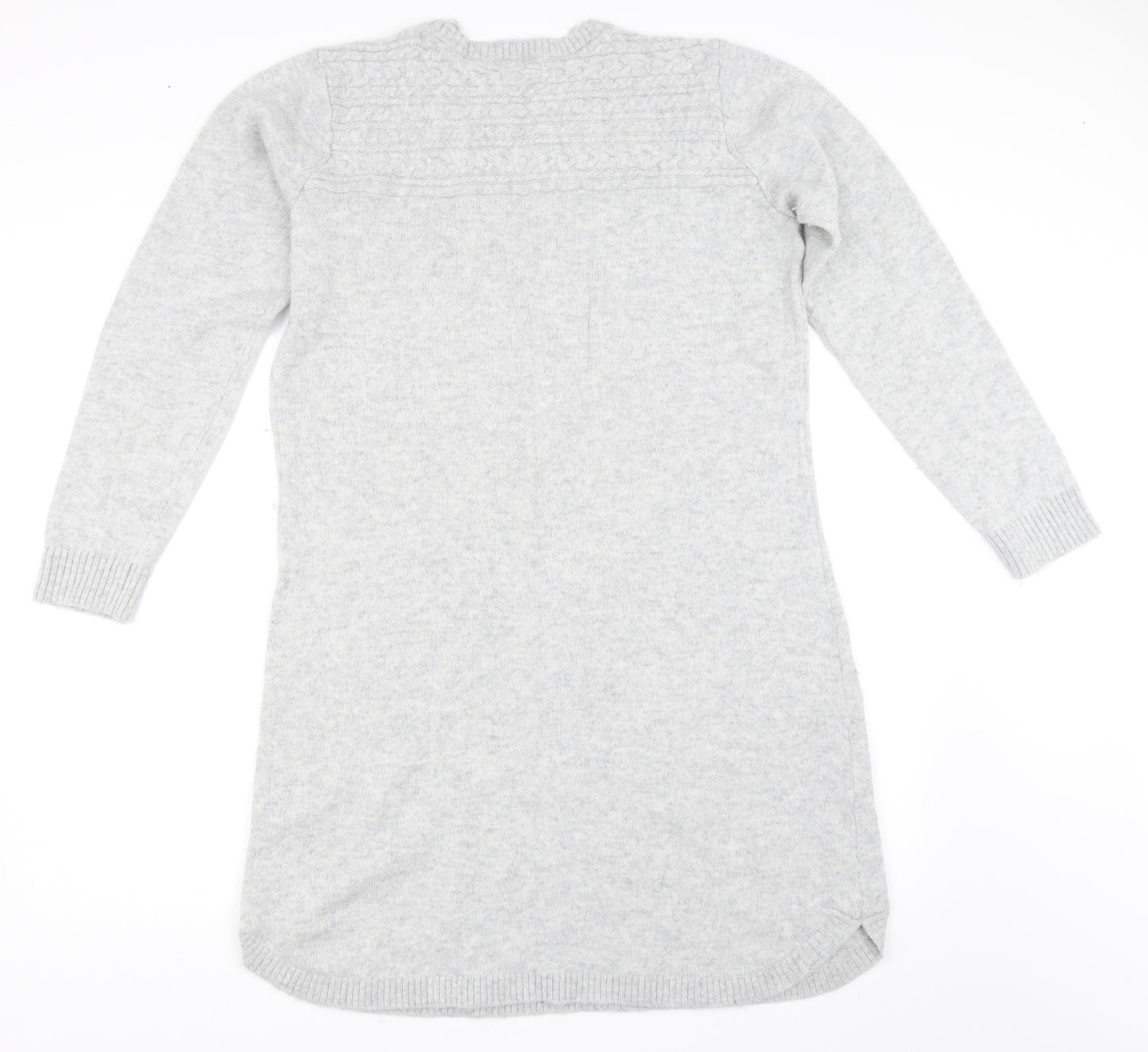 Fat Face Womens Grey   Jumper Dress  Size 18