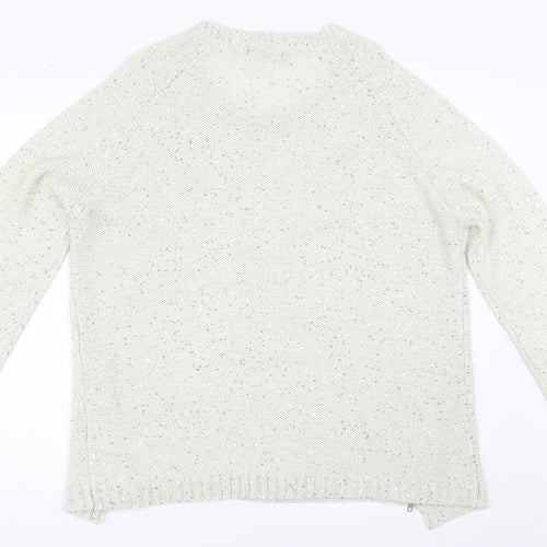 CMD Womens Ivory   Pullover Jumper Size 18