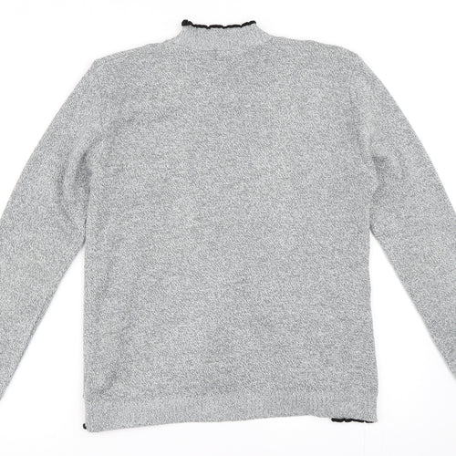 Glimpse Design Womens Grey   Cardigan Jumper Size S