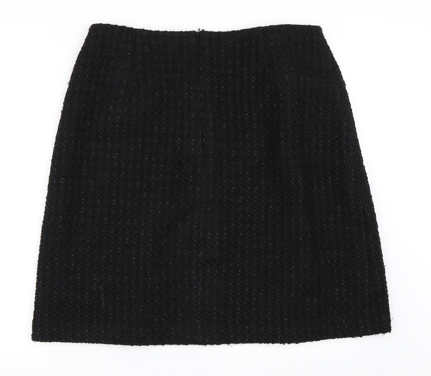 Marks and Spencer Womens Black   A-Line Skirt Size 16