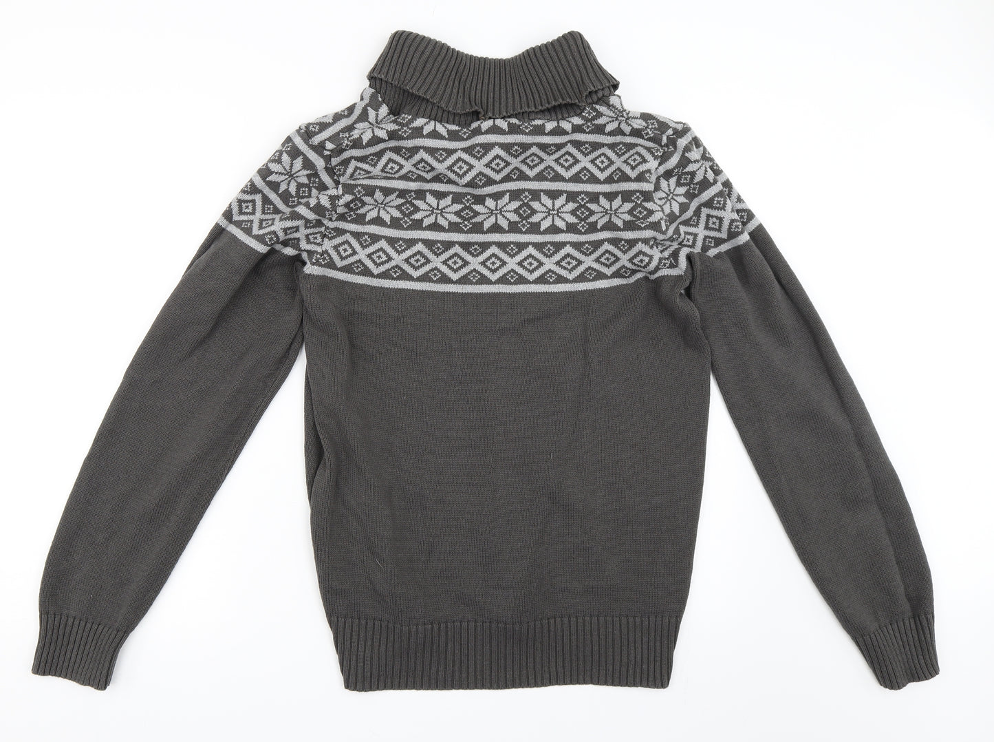 Cedar Wood State Womens Grey   Pullover Jumper Size M