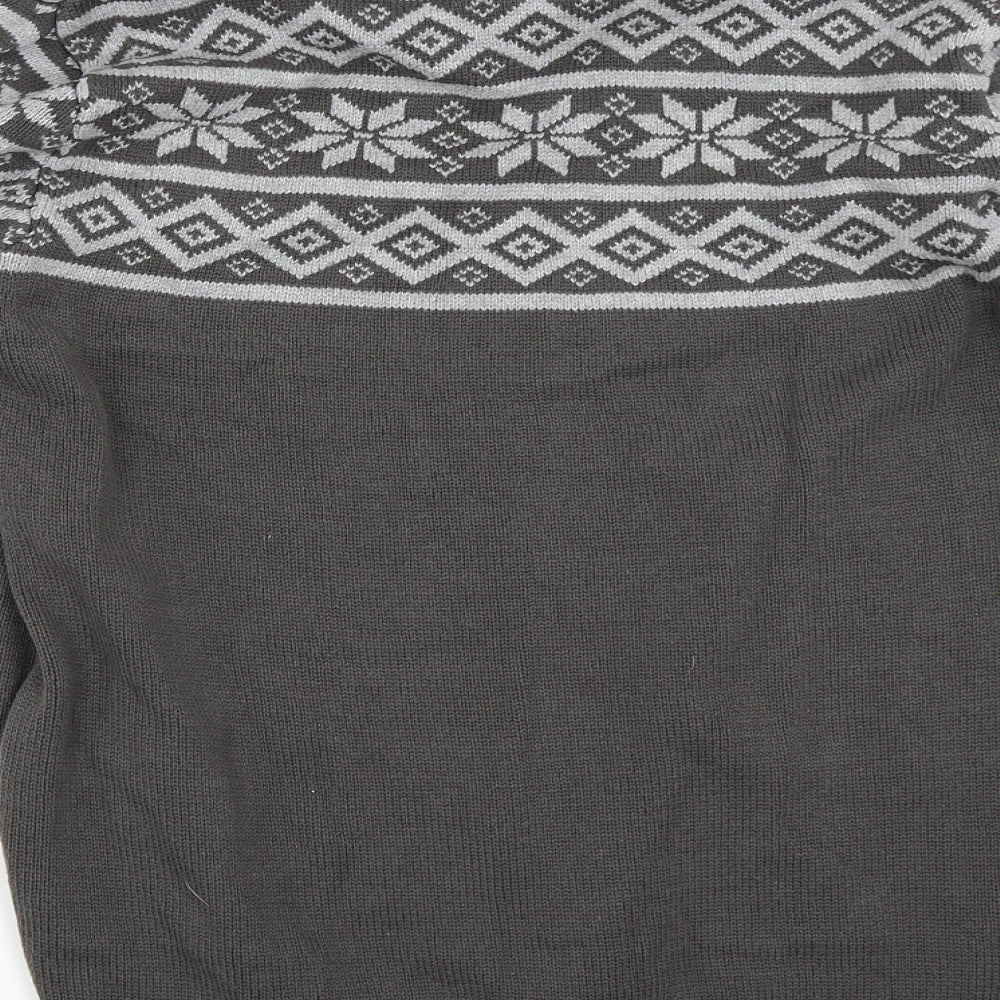 Cedar Wood State Womens Grey   Pullover Jumper Size M