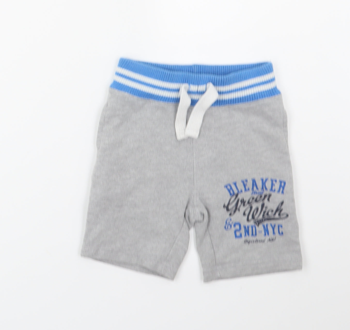 Minoti Boys Grey  Jersey Sweat Shorts Size 3-4 Years