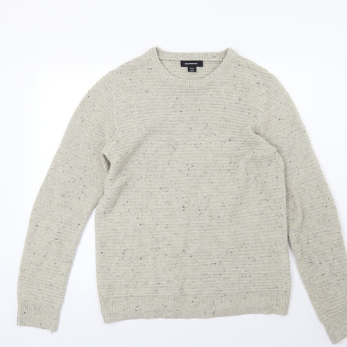 Cedar Wood State Mens Beige  Knit Pullover Jumper Size M
