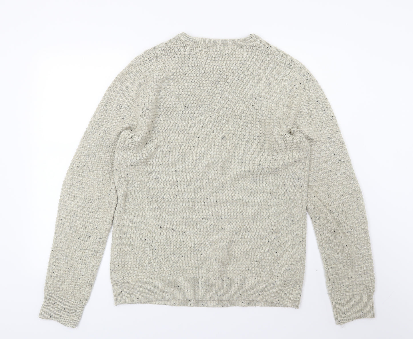 Cedar Wood State Mens Beige  Knit Pullover Jumper Size M