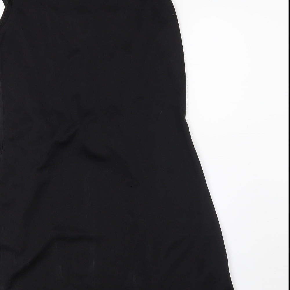 Indulgence London Womens Black Striped  A-Line  Size 16