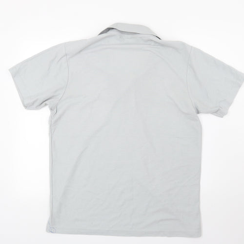 Alexandra Mens Grey  Jersey  Polo Size L