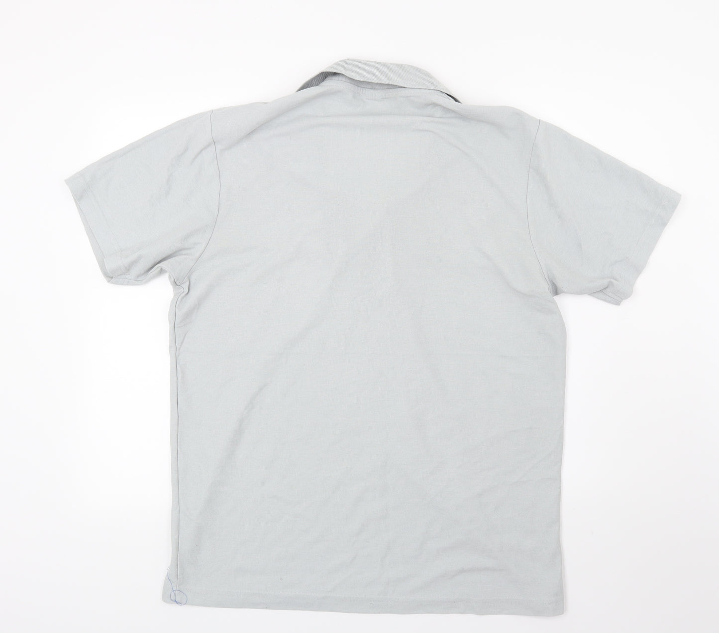 Alexandra Mens Grey  Jersey  Polo Size L