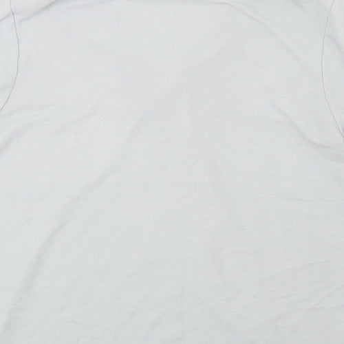 Alexandra Mens Grey  Jersey  Polo Size L