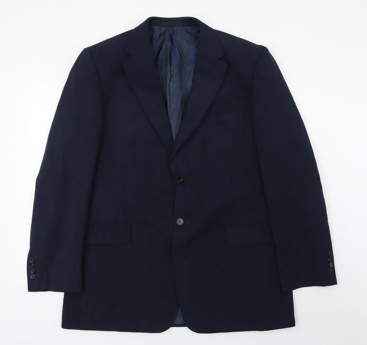 Marks and Spencer Mens Blue Jacket Suit Jacket Size 42