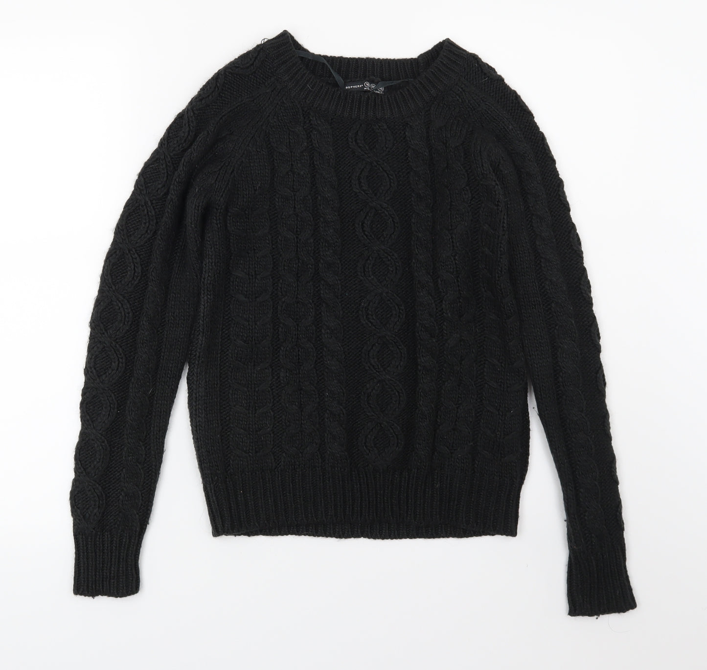 Atmosphere Womens Black  Knit Pullover Jumper Size 10