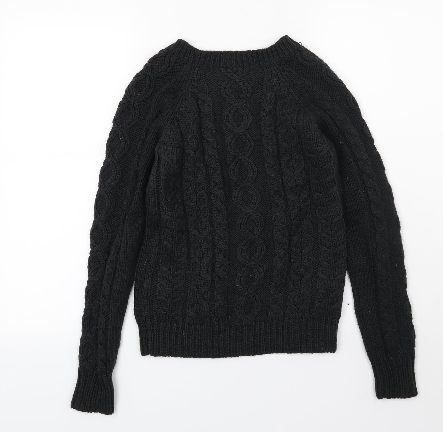 Atmosphere Womens Black  Knit Pullover Jumper Size 10