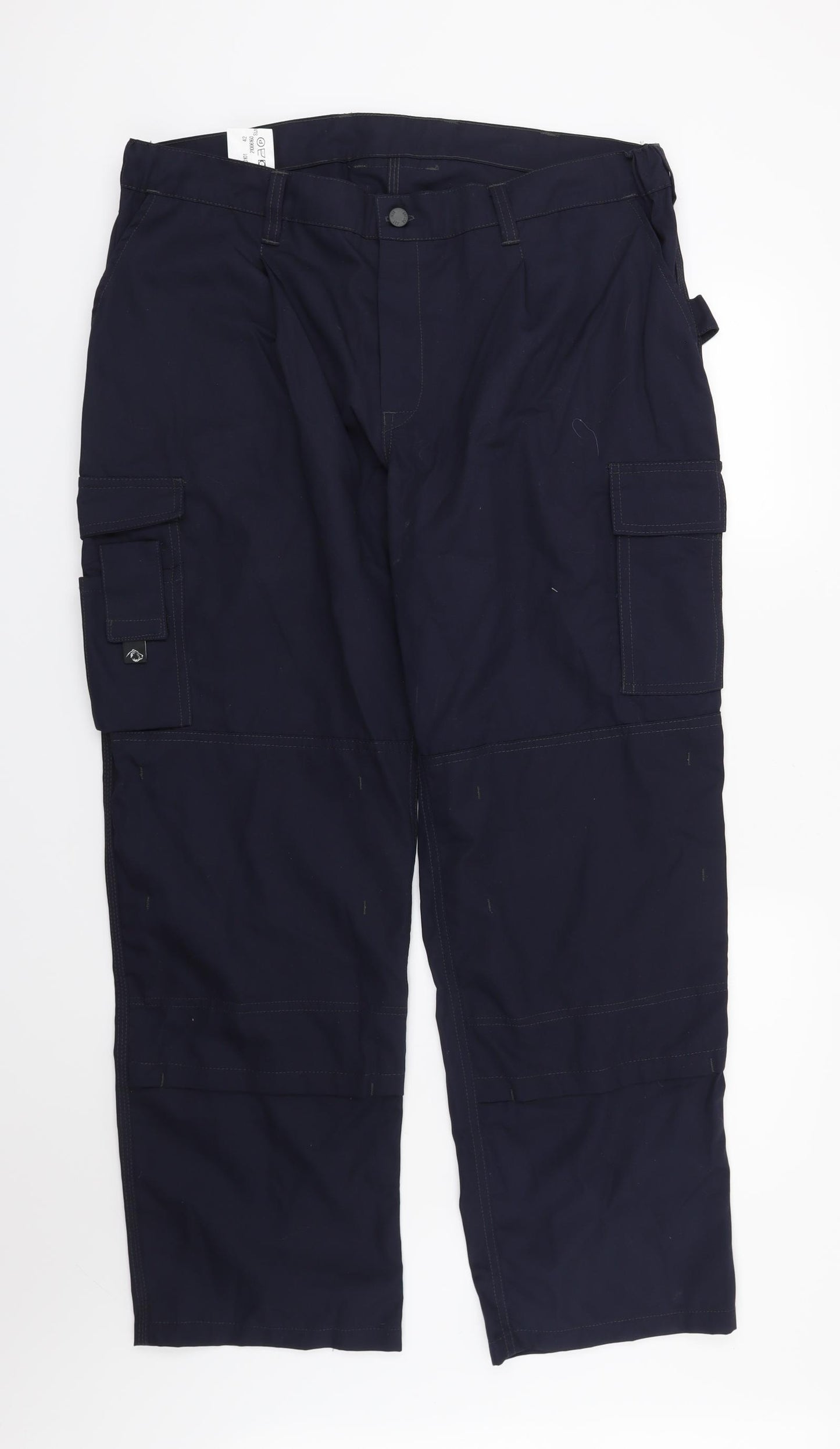 Gryzko Mens Black   Cargo Trousers Size 42 L31 in