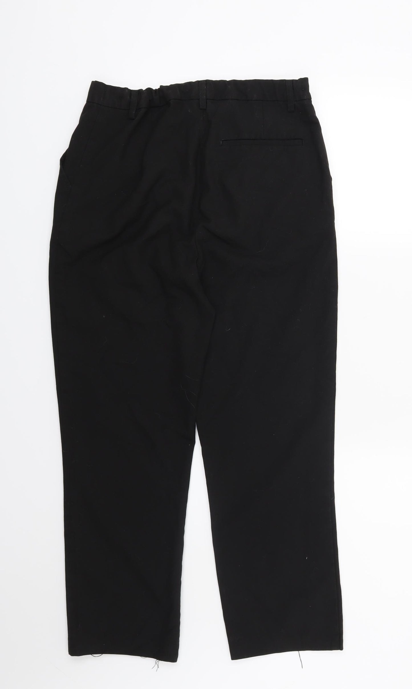 Very Boys Black  Rayon Dress Pants Trousers Size 13 Years