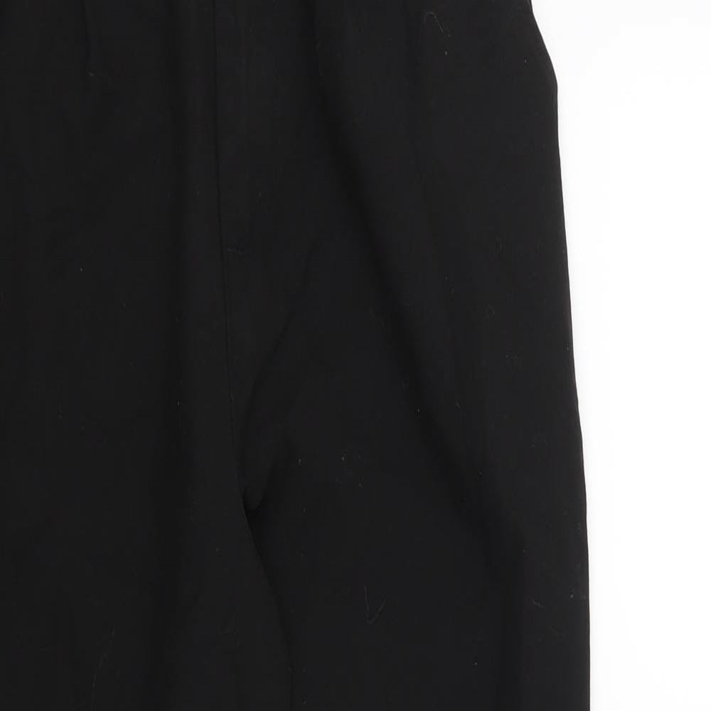 Very Boys Black  Rayon Dress Pants Trousers Size 13 Years