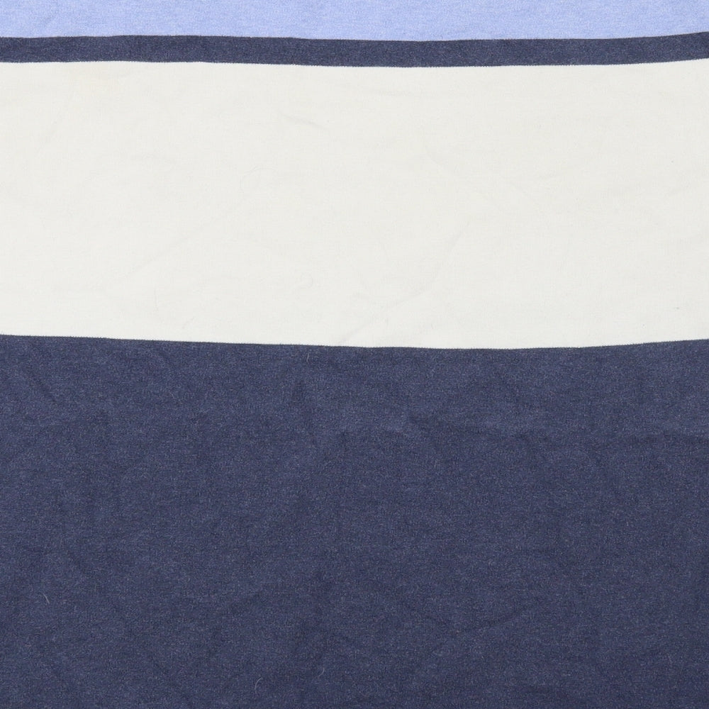 NEXT Mens Blue Striped Jersey  T-Shirt Size 3XL