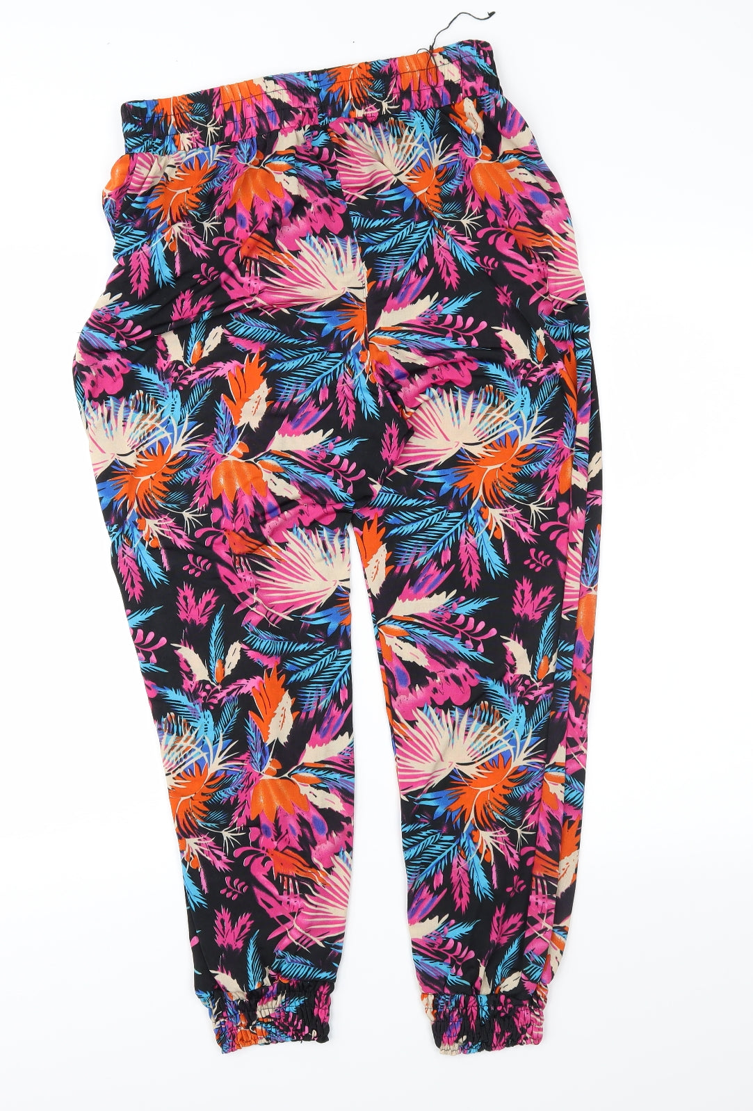 Dodo Womens Multicoloured Floral  Trousers  Size M L26 in