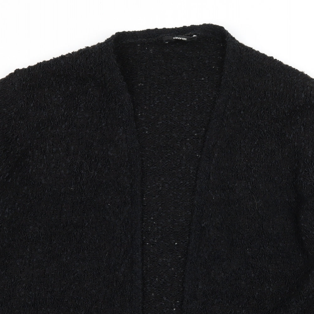 George Womens Black   Cardigan Jumper Size 16