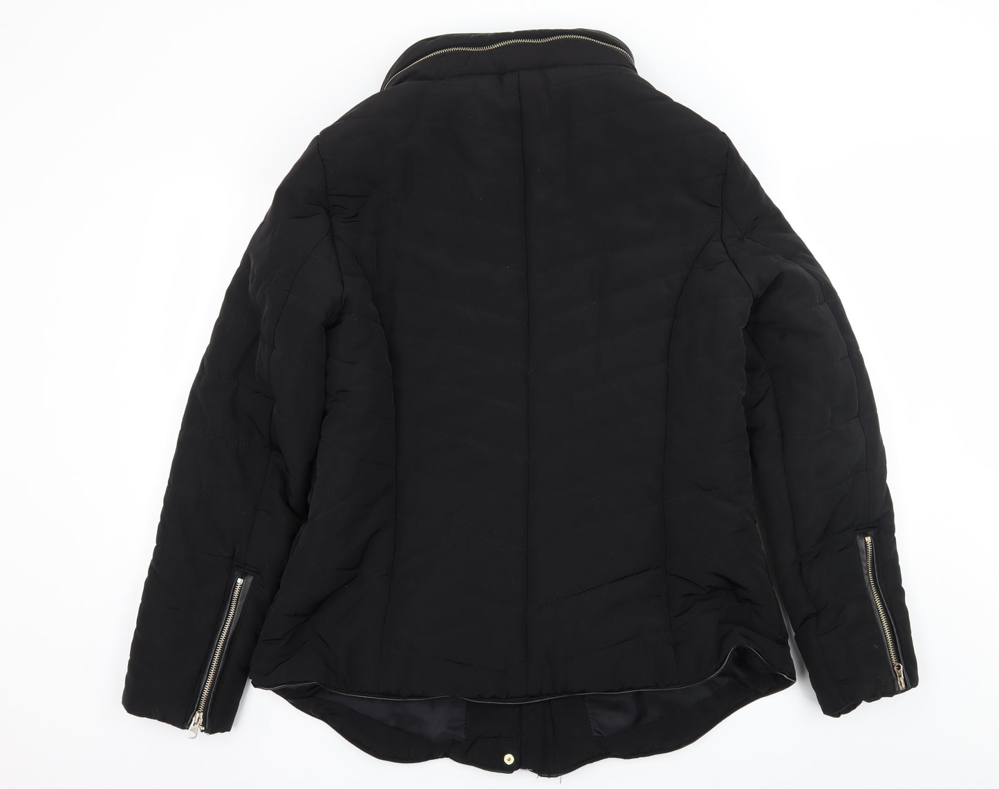 F&F Womens Black   Puffer Jacket Jacket Size 20