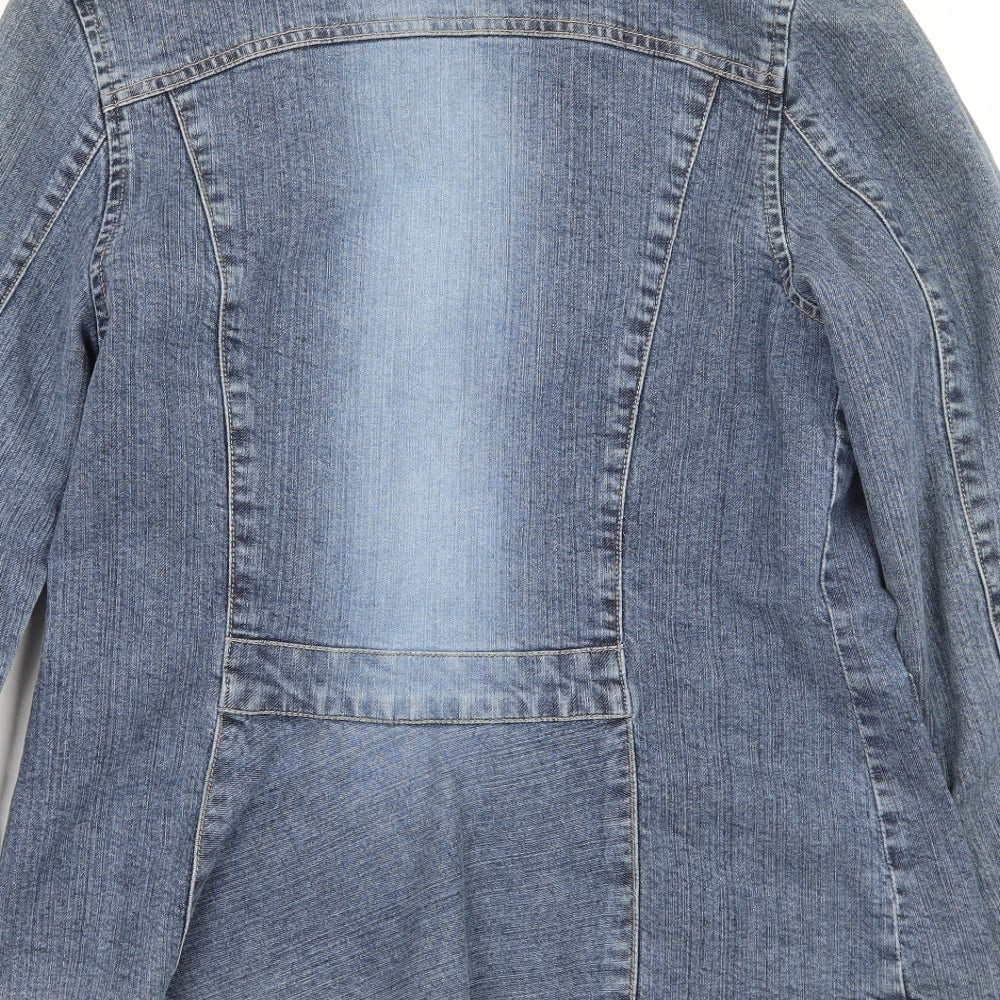 Dorothy Perkins Womens Blue  Denim Jacket  Size 12