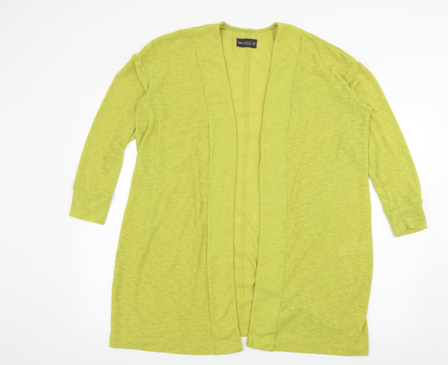 NEXT Womens Green  Knit Cardigan Jumper Size 14