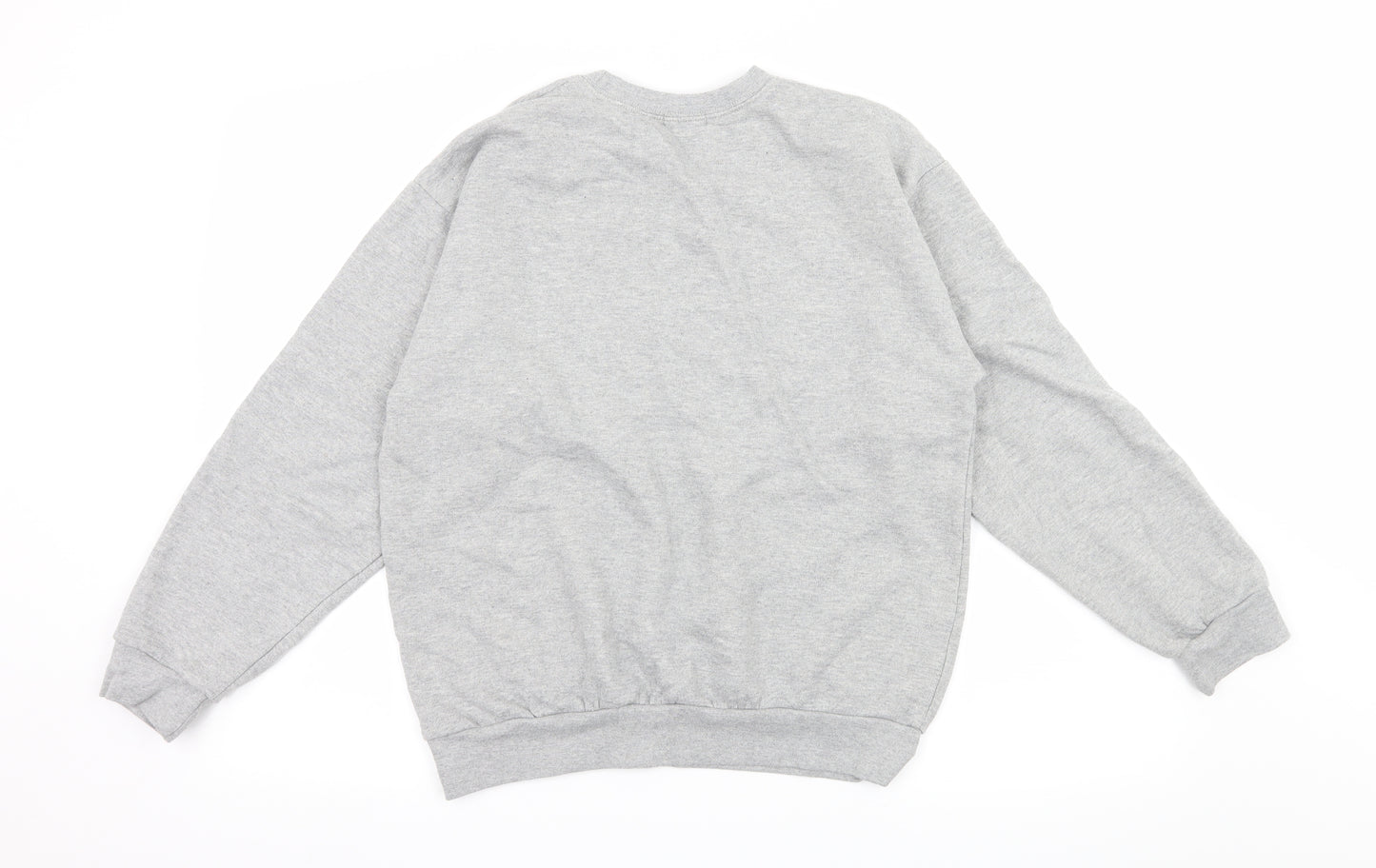 Boohoo Womens Grey  Jersey Pullover Sweatshirt Size M  - Montana