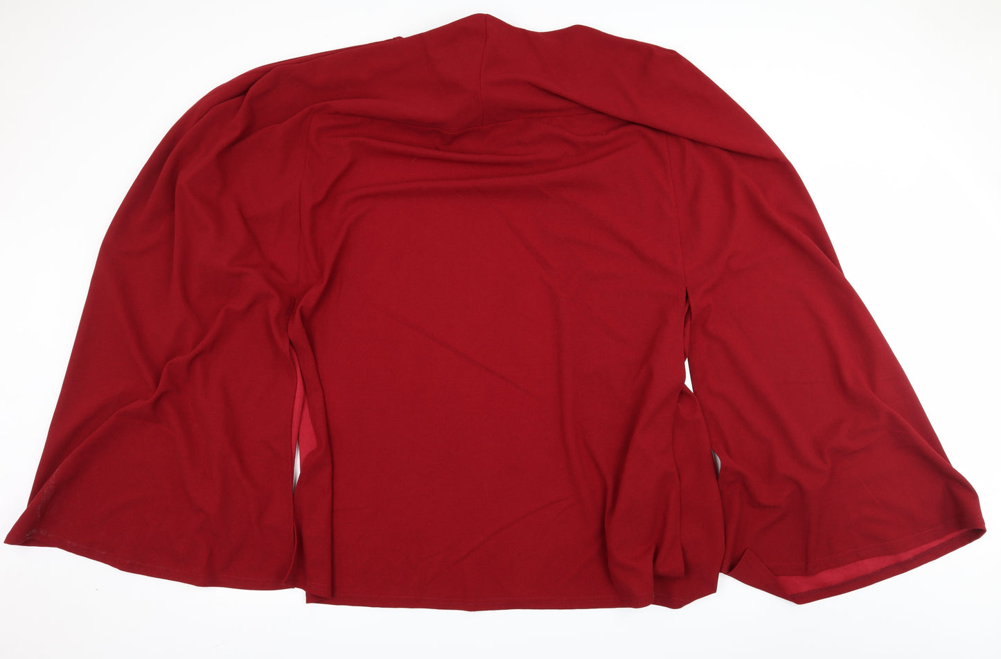 SheIn Womens Red   Jacket Poncho Size 4XL