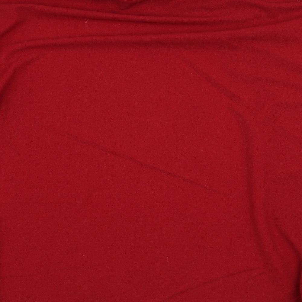 SheIn Womens Red   Jacket Poncho Size 4XL