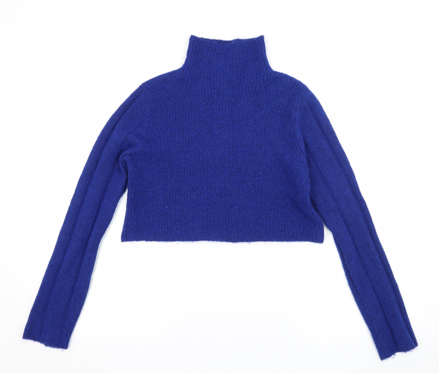 Topshop Womens Blue  Knit Pullover Jumper Size 6