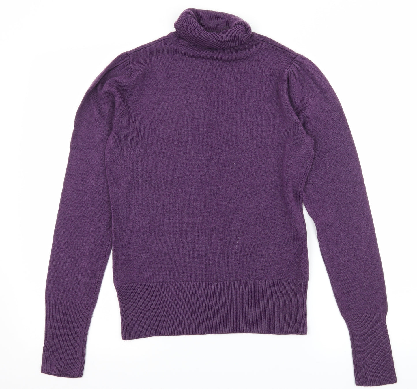 George Womens Purple  Knit Pullover Jumper Size 12