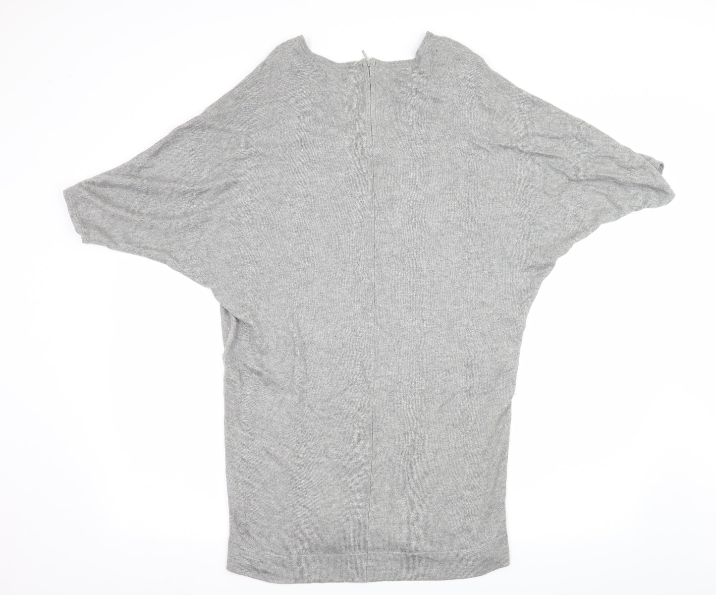 Marks and Spencer Womens Grey  Knit Jumper Dress  Size 8
