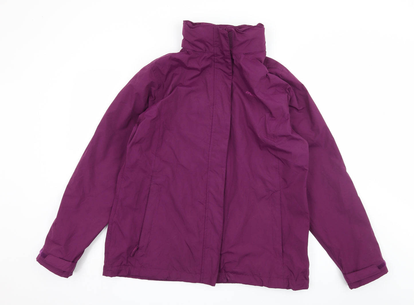 Regatta Womens Purple   Rain Coat Coat Size 16