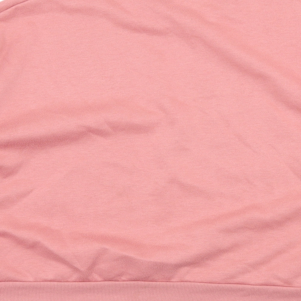 Primark Womens Pink  Jersey Pullover Sweatshirt Size 14
