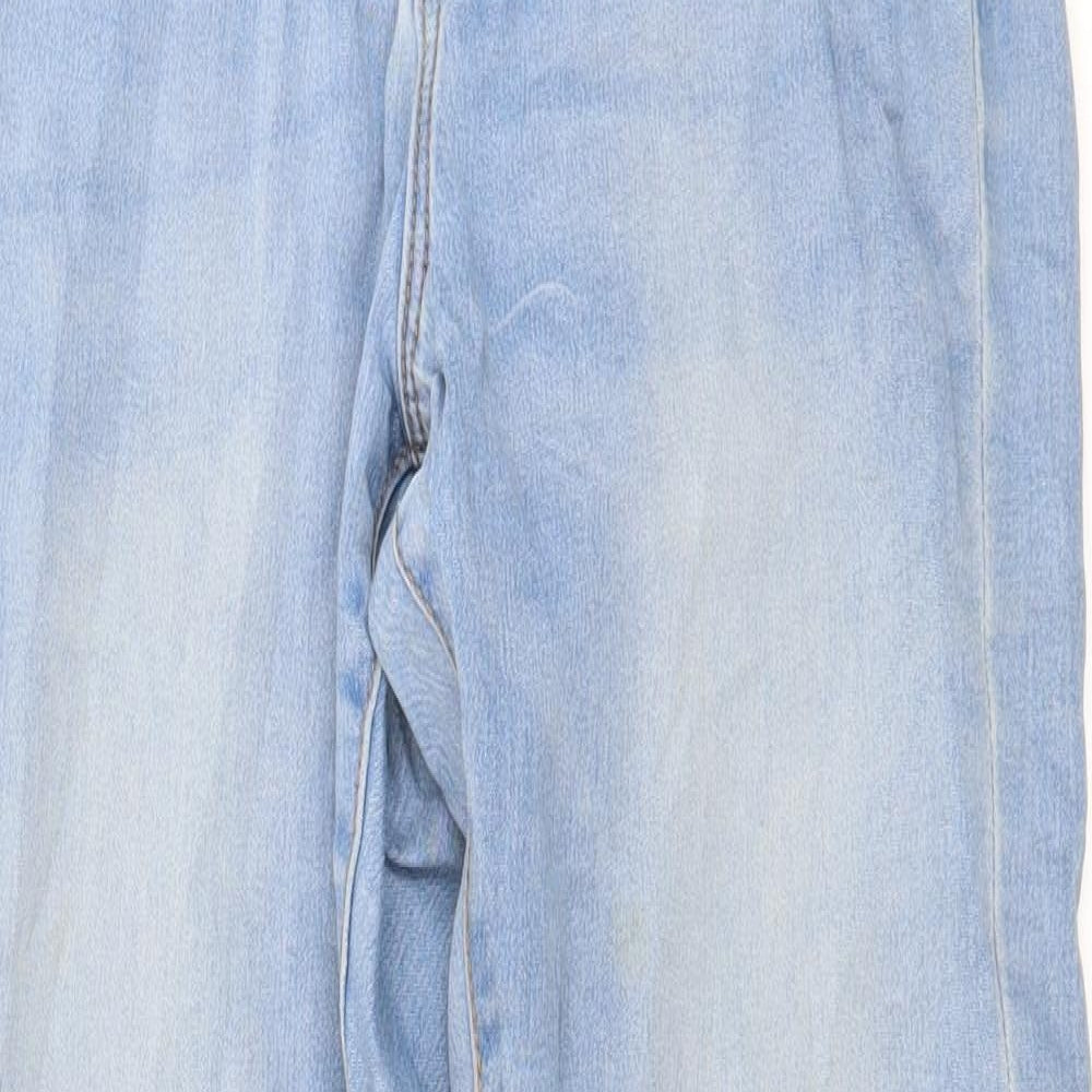 Denim & Co. Womens Blue  Denim Skinny Jeans Size 10 L28 in