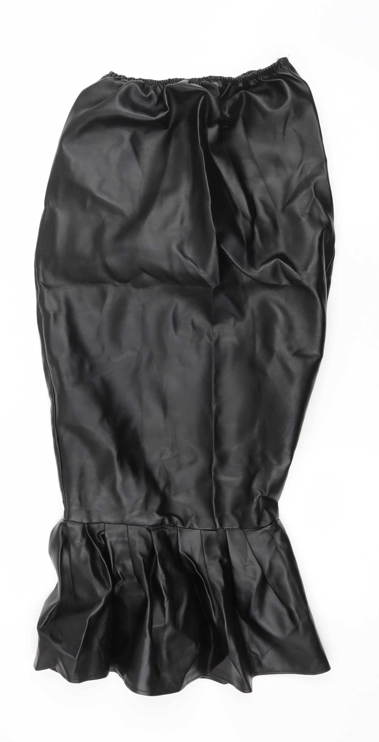 Preworn Womens Black   Straight & Pencil Skirt Size 32 in